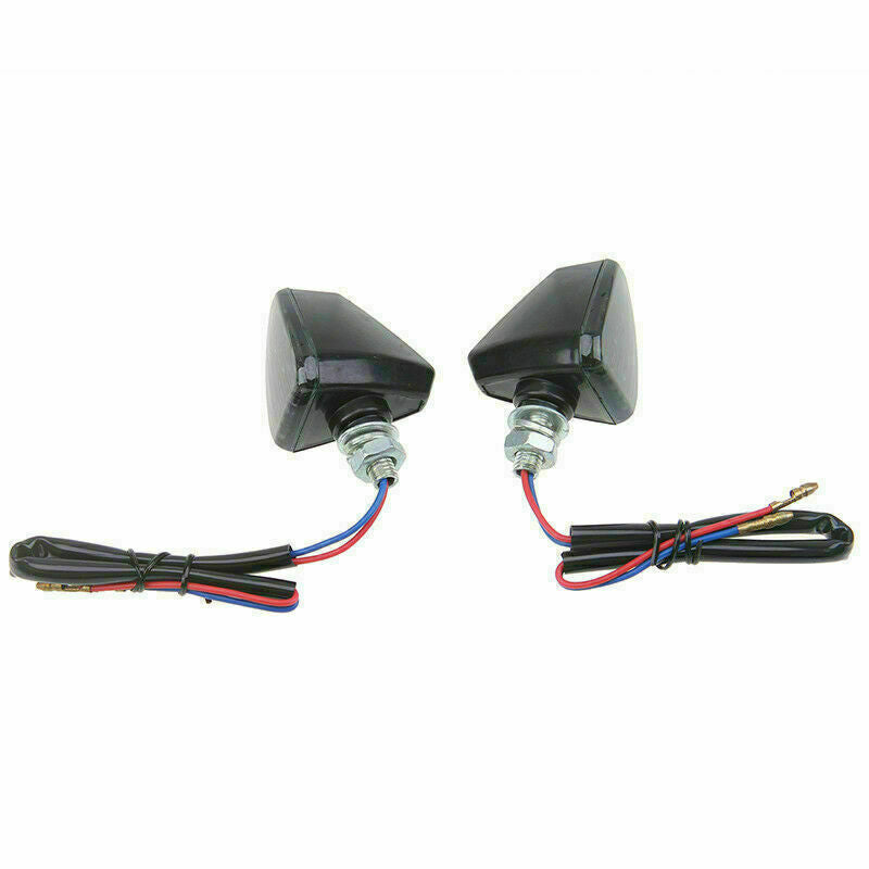 LED Motorcycle Turn Signal Indicator Light Amber Universal For Suzuki Ducati Bmw