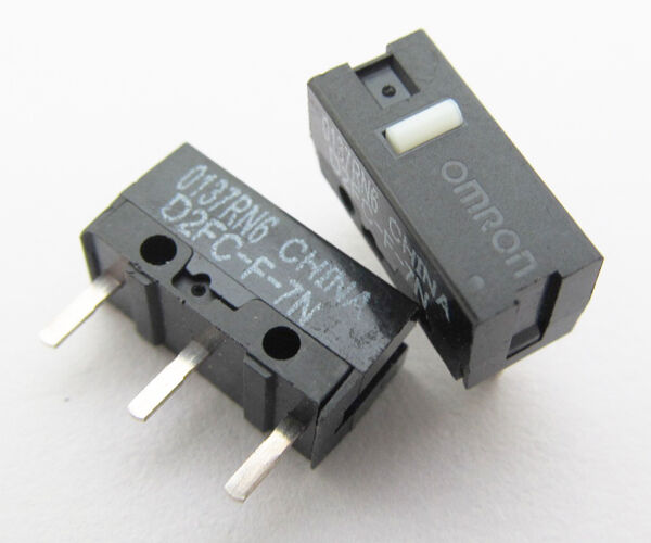 50pcs OMRON D2FC-F-7N Micro Switch Microswitch for Mouse