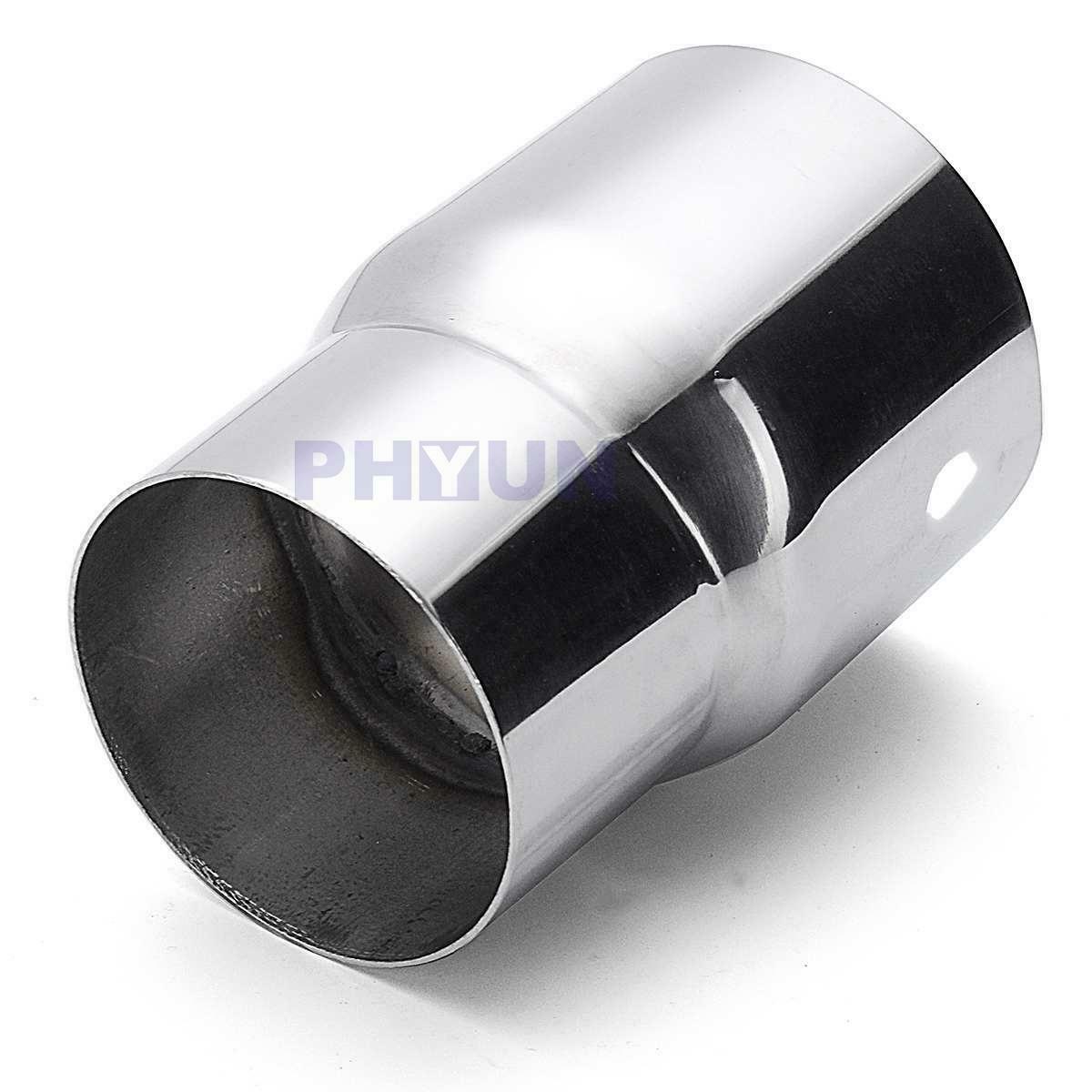 1x 3.5" ID to 3" ID Exhaust Pipe Reducer Adapter Connector 124mm Stainless Steel