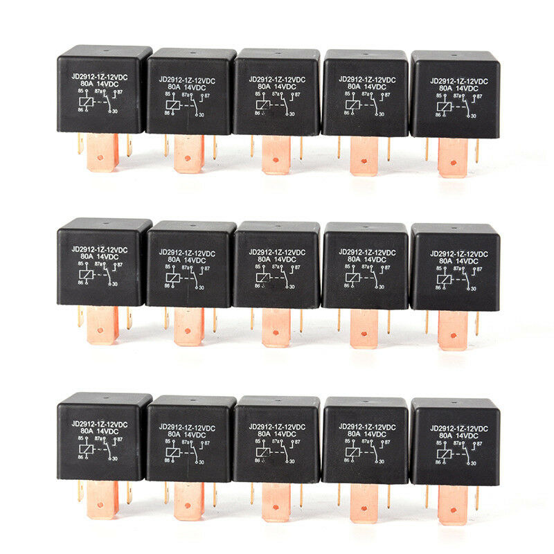 Waterproof 12V Relay DC SPDT 80A 5 Pin Car Changeover Automotive ON/OFF R.l8