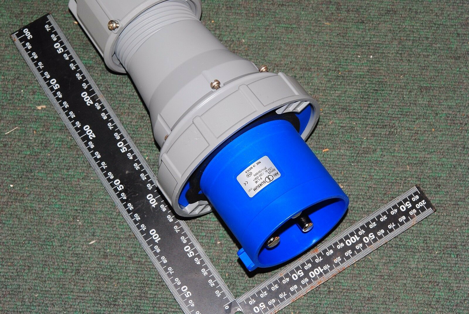 1pcs -ABL SURSUM S34S25 IP67 125A 220-250V~ 3Poles CEE Plug