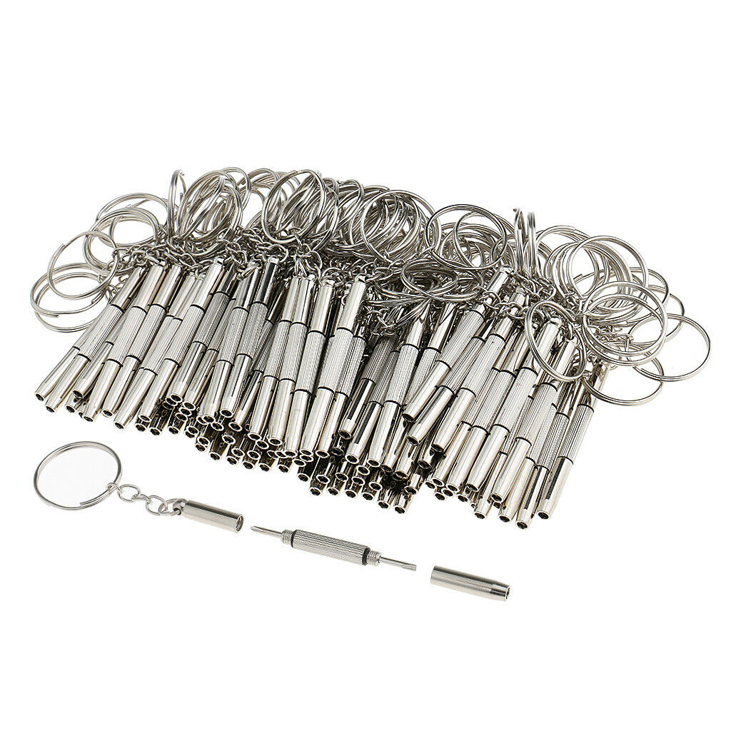 100pcs Mini 3 in 1 Glasses Sunglasses Screwdriver Kit Cell Phone Watch