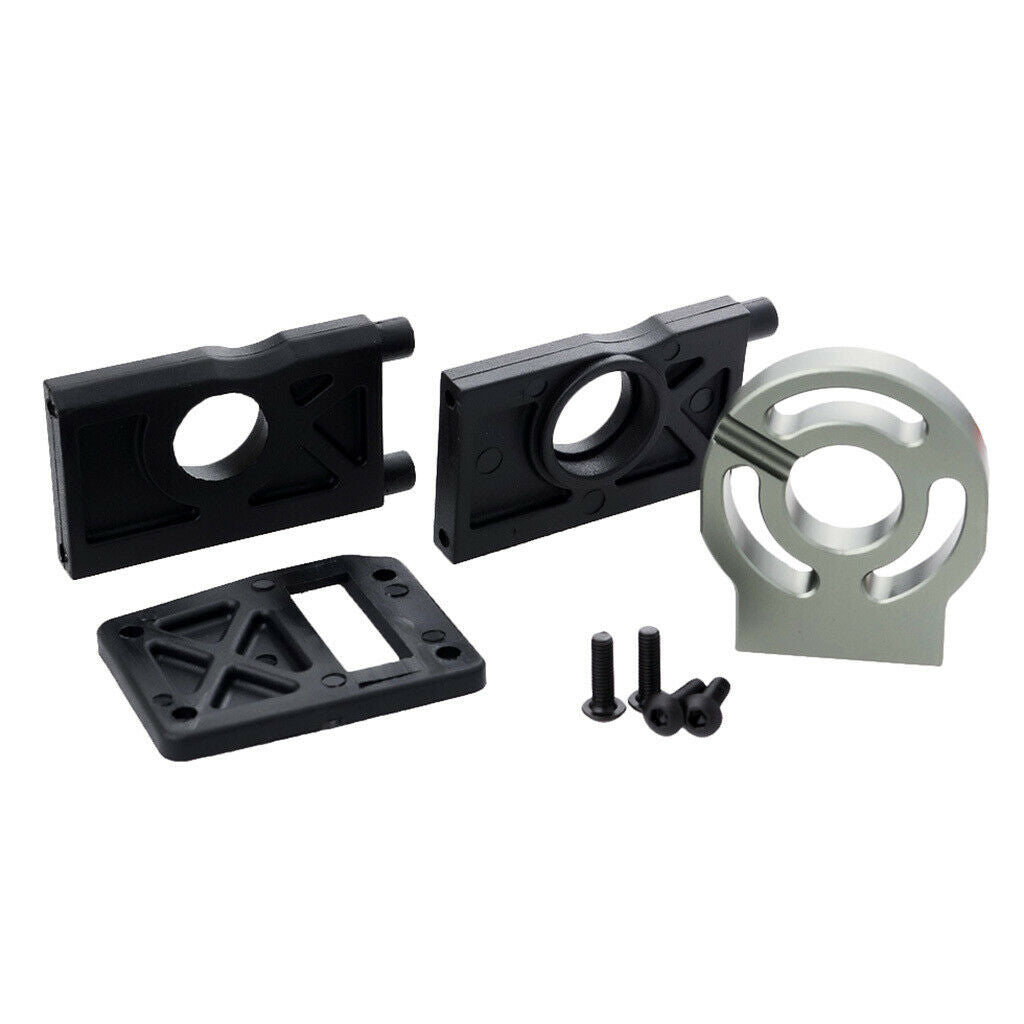 Metal Motor \u0026 Medium Diff Mounting Plate Kit For HSP Kyosho SST FS 1/8 RC