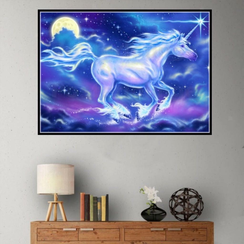 5D Diamond Embroidery Unicorns Painting DIY Paint By Number Kits Home Decor