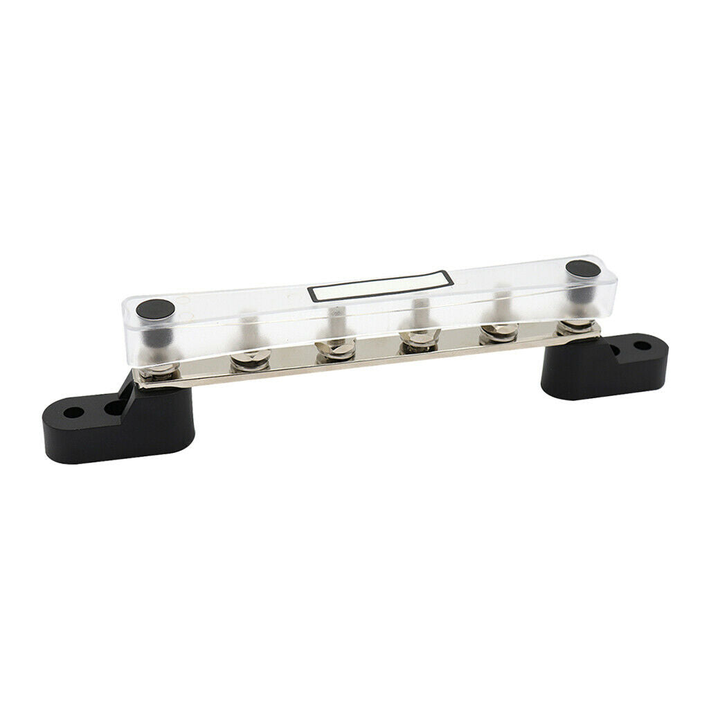 Bus-Bar 12V 6 way Electrical Terminal Single Junction Box 6 Stud Kits 6P