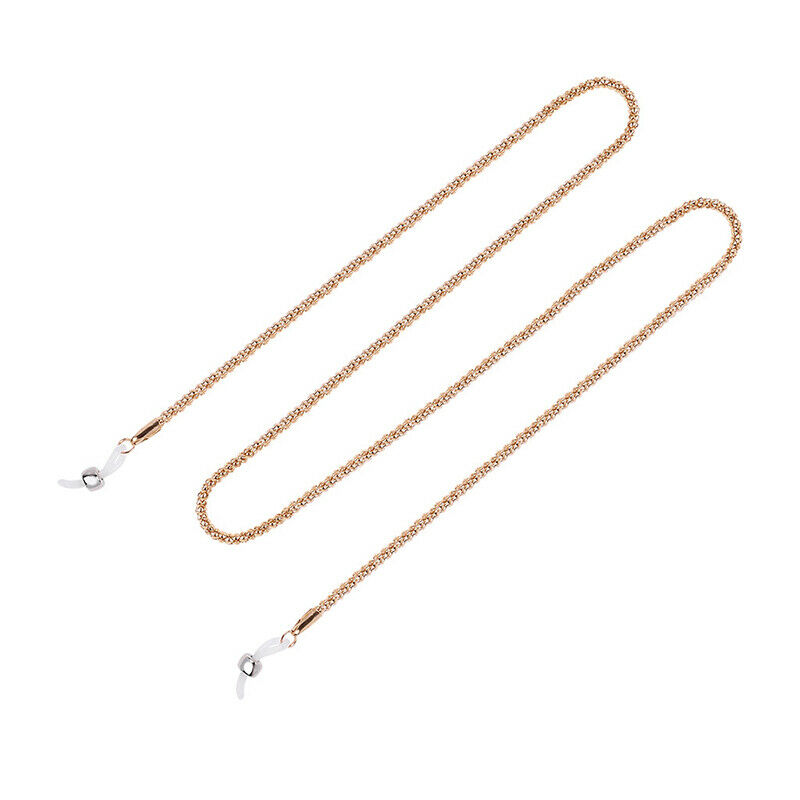 New Metal Cord Glasses Strap Golden Fashion Men Women Reader Sunglasses ChaiH Xz