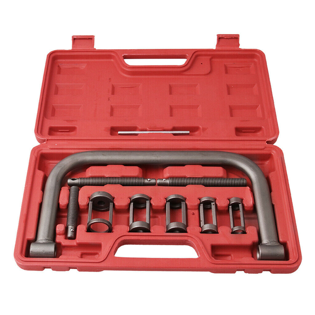 Auto Valve C Clamp Spring Compressor Kit Safe Solid Steel Professional