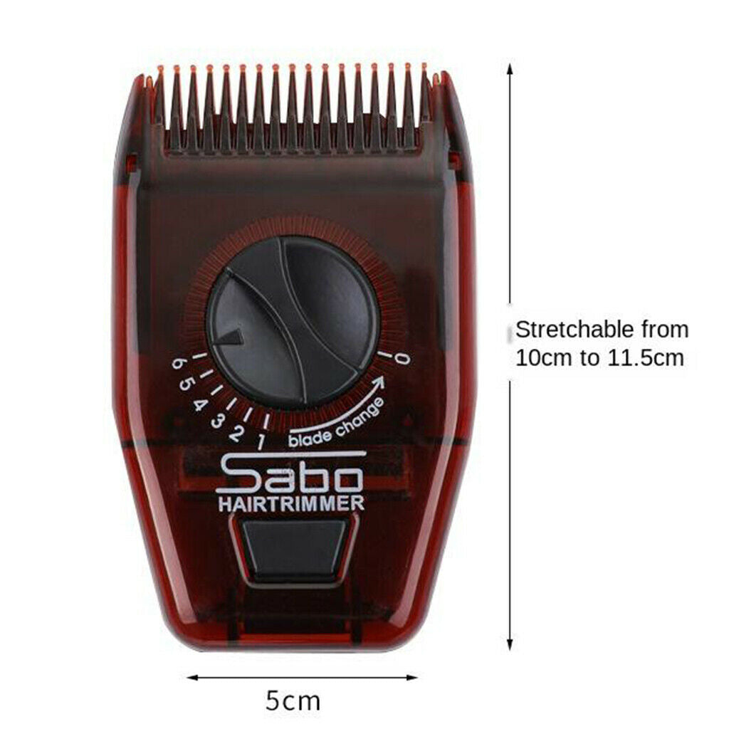Clipper Manual Hair Trimmer Comb Salon Mini Haircut Machine Hairdressing