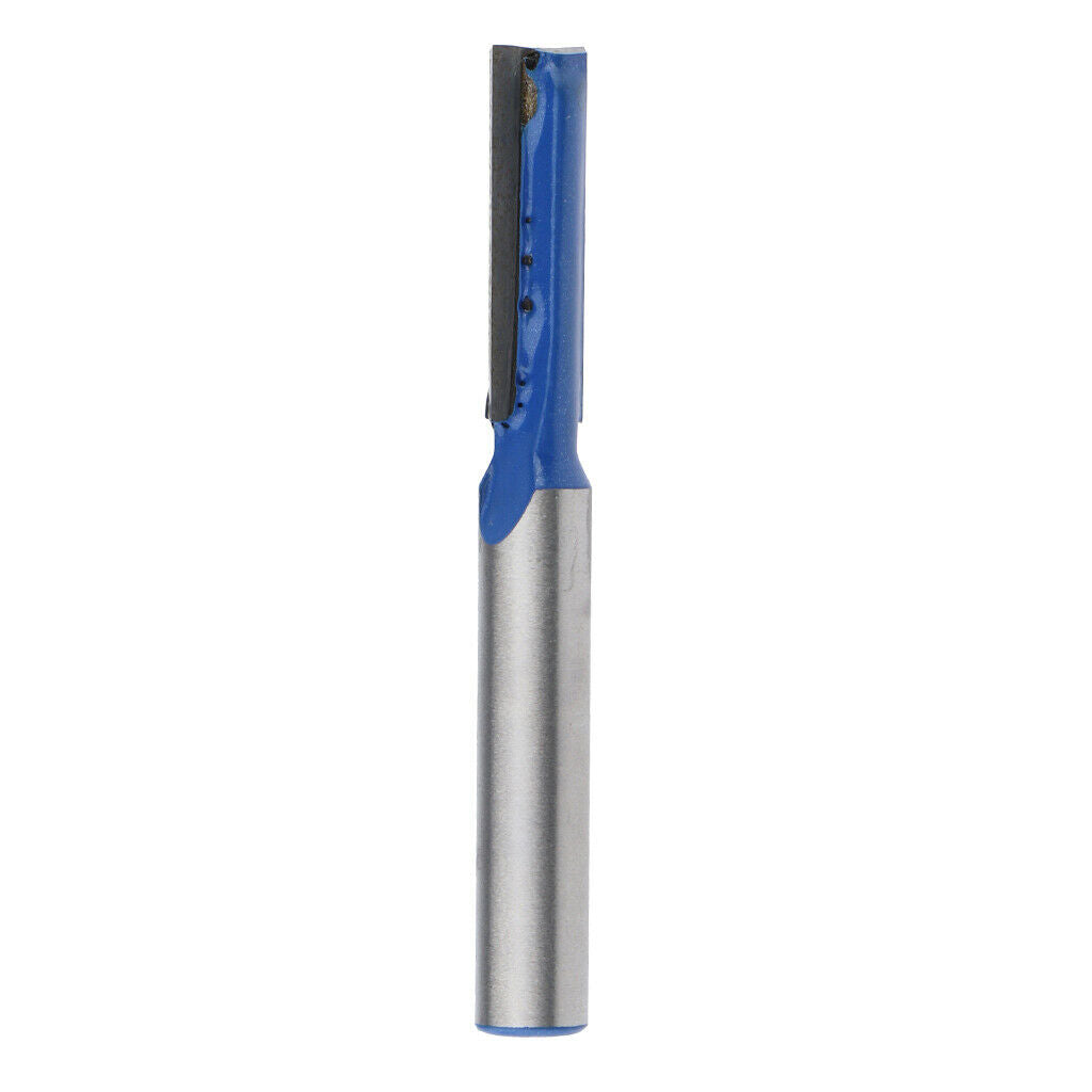Woodworking Cutting Tools-1/4" Shank Router Bits Straight Blade 6.35mm