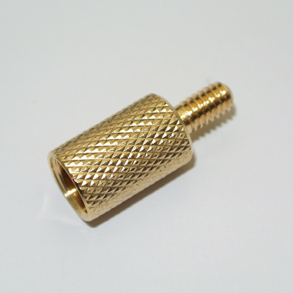 Solid Brass 12GA Bore Brushes 5/16" 26T Female Thread / 8-32 Male Thread