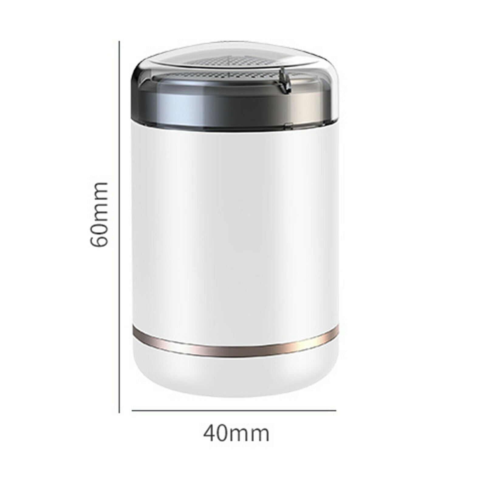 Travel Mini Electric Shaver 3-Leaf Cutter USB Rechargeable Razor IPX5 Waterproof