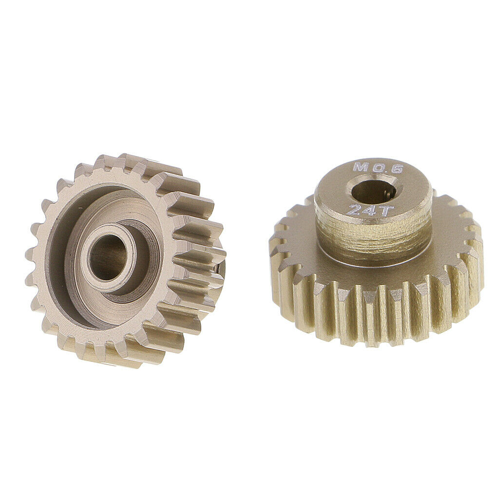 1/8 1/10 RC M0.6 23T 24T 25T 26T 27T Pinion Motor Gears 3.175mm Replacement