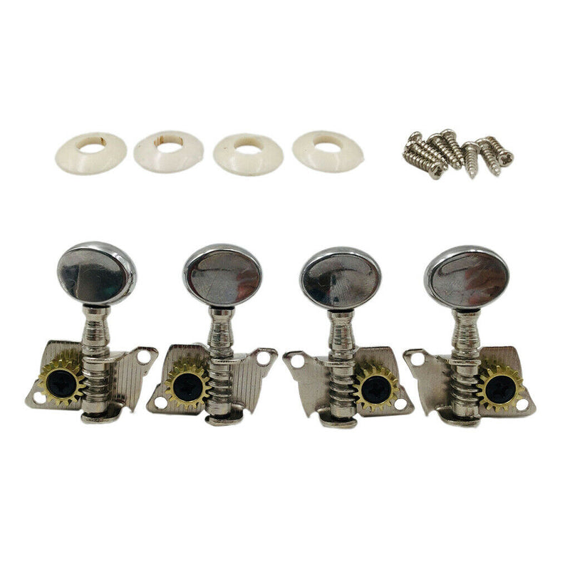 Pack of 4 Guitar Tuning Pegs Machine Head for 4-String Guitar Musical Instrument