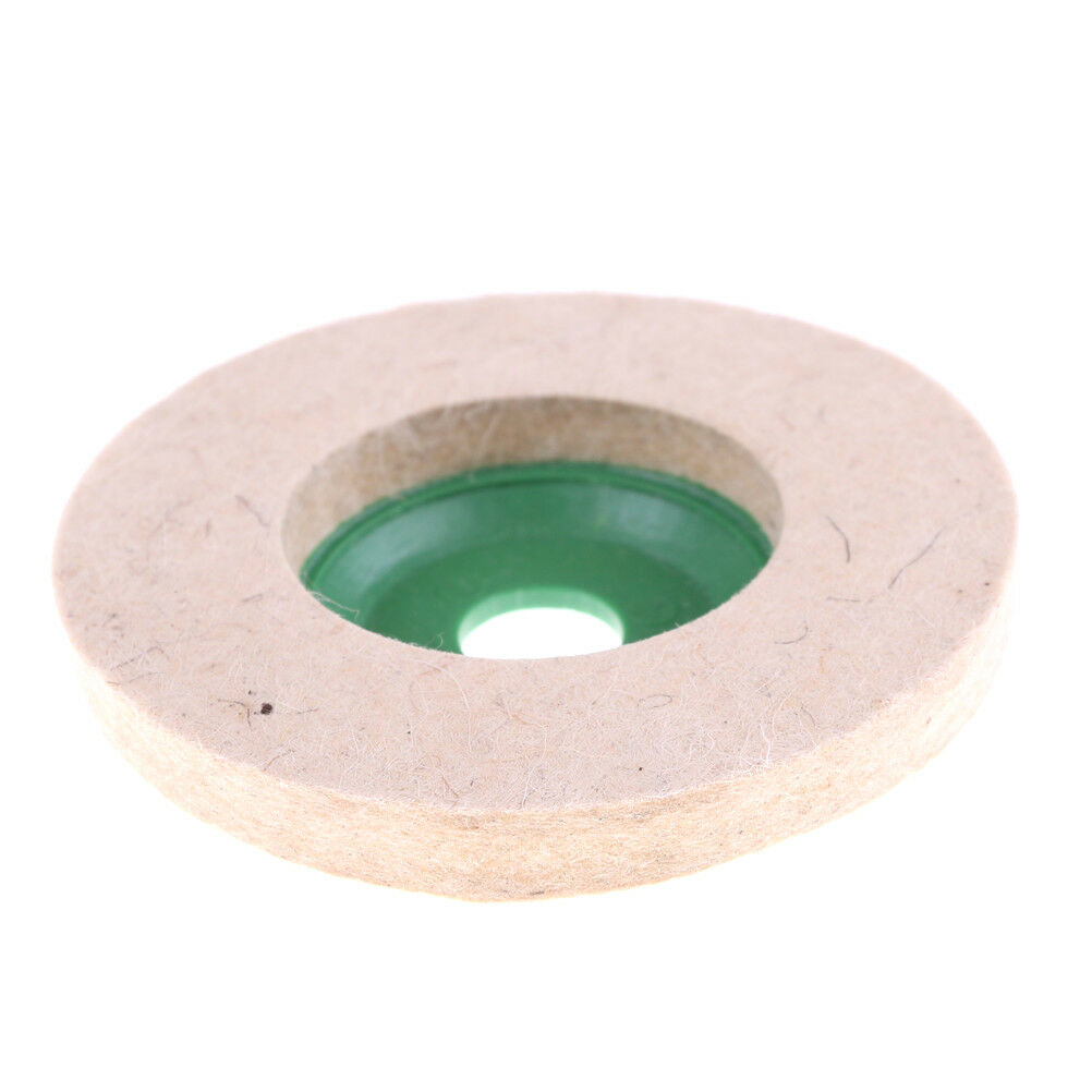 4'' Felt Wool Buffing Angle Grinder Wheel Felt Polishing Disc Pad DD