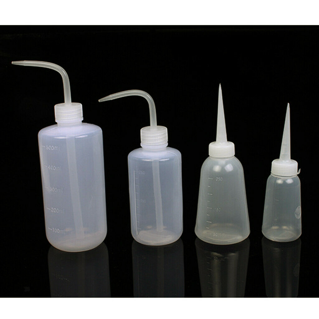 2pcs 500ML Garden Plant Watering/ Tattoo Plastic Squeeze Water/ Soap Wash Bottle