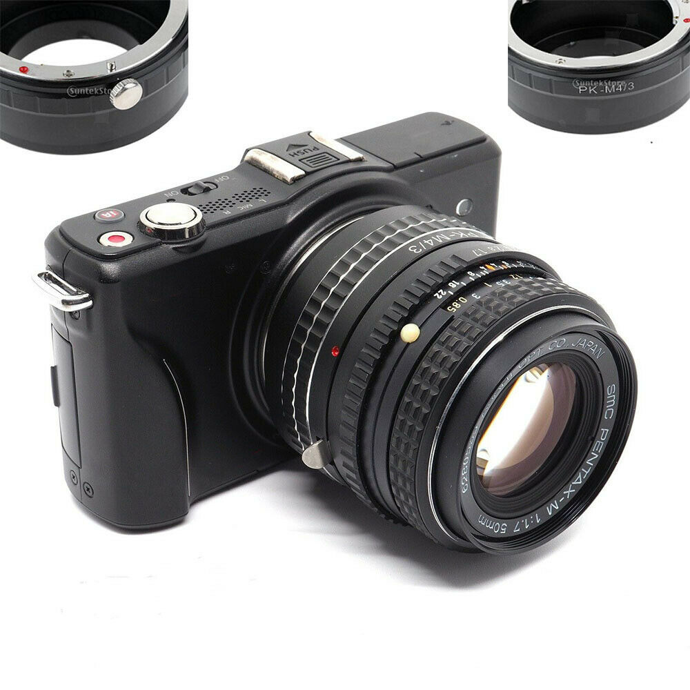 PK-M4/3 Adapter Ring for Pentax PK Lens to Micro 4/3 Olympus Panasonic Body
