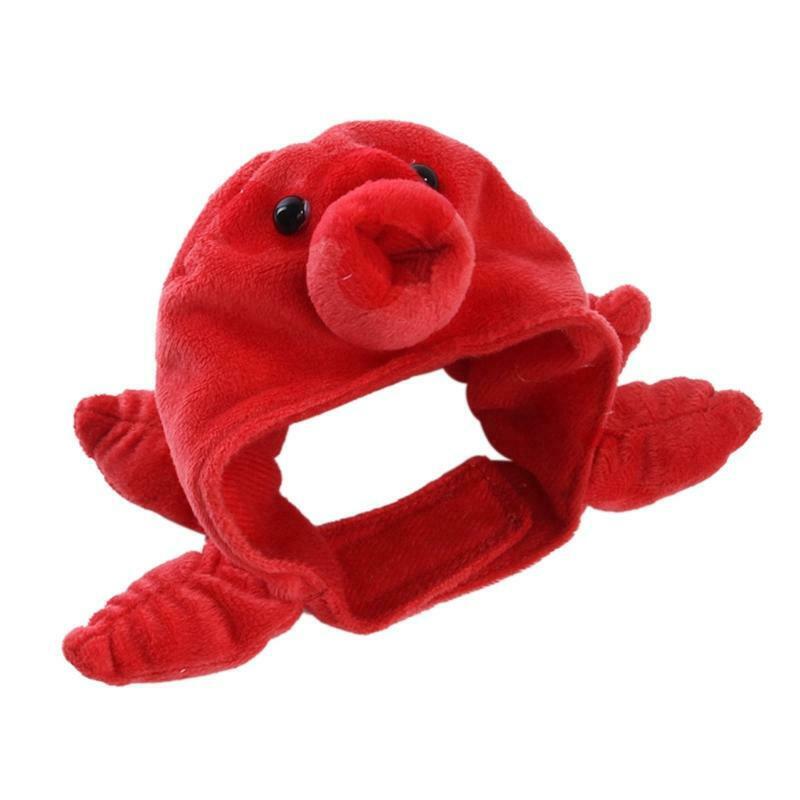 Warm Octopus Cap Pet Resizable Cute Hat Headwear for Cat Small Puppy Bunny