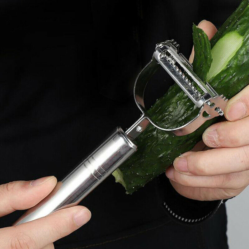 3in1 Stainless Steel Potato Peeler Carrot Grater Shredding Fruit Cutter t.l8