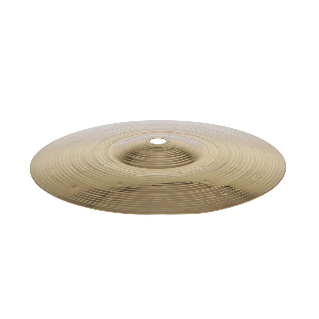 Durable Brass Jazz Drum Crash Cymbals for Drum Player Beginers Students 8''