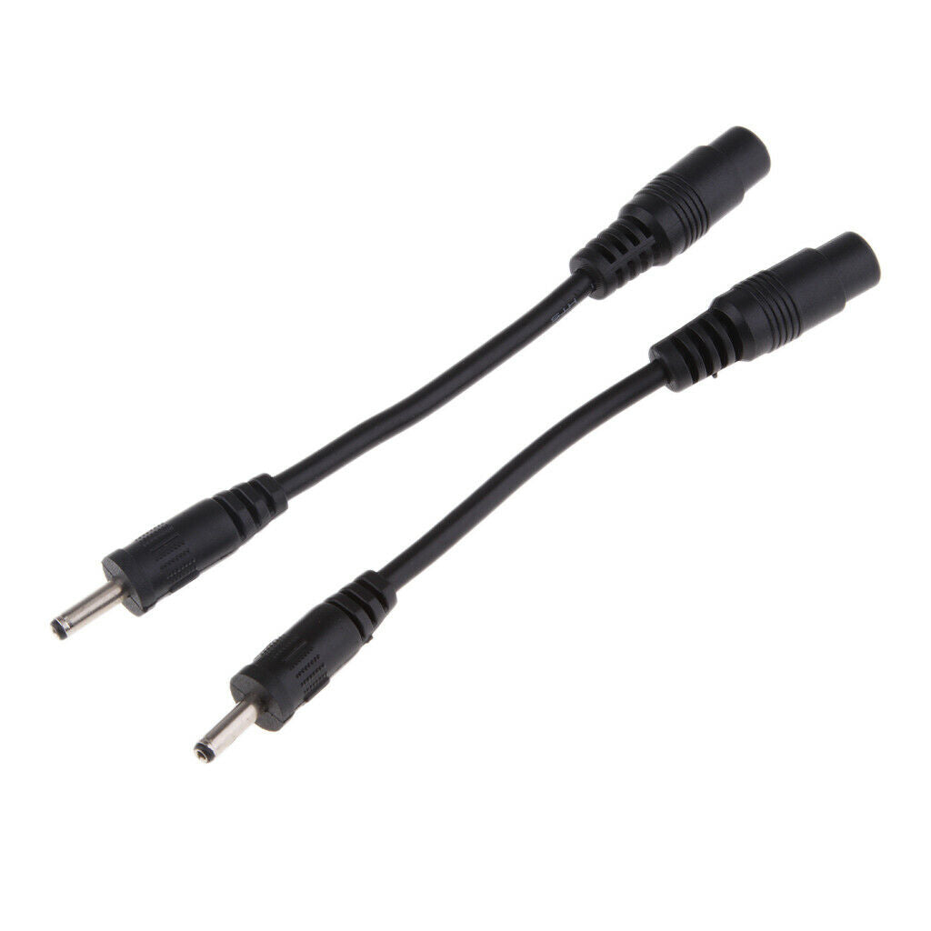 DC Power 3.5x1.35mm Male To 5.5x2.1mm Female Adapter Connector Cable