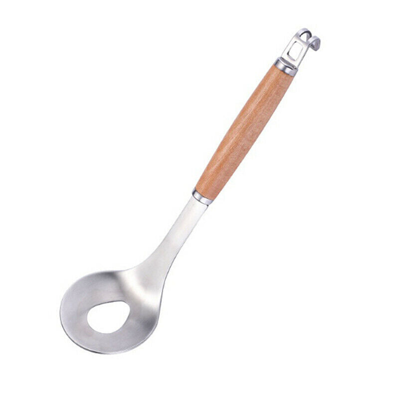Stainless Steel Meatball Maker Spoon Non Stick Mold Kitchen Gadget Wooden han Rf