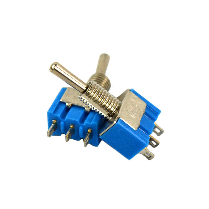 2pcs Mini SPDT Toggle ON/OFF OFF/ON Car Boat Motor Bike Piano Switch