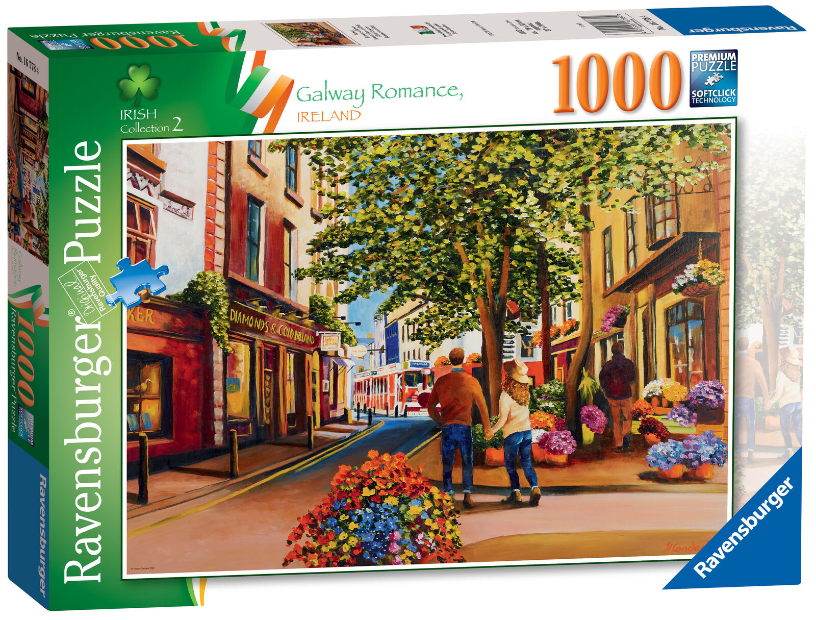 16778 Ravensburger Galway Romance, Irish Collection No 2 Jigsaw Puzzle 1000pcs