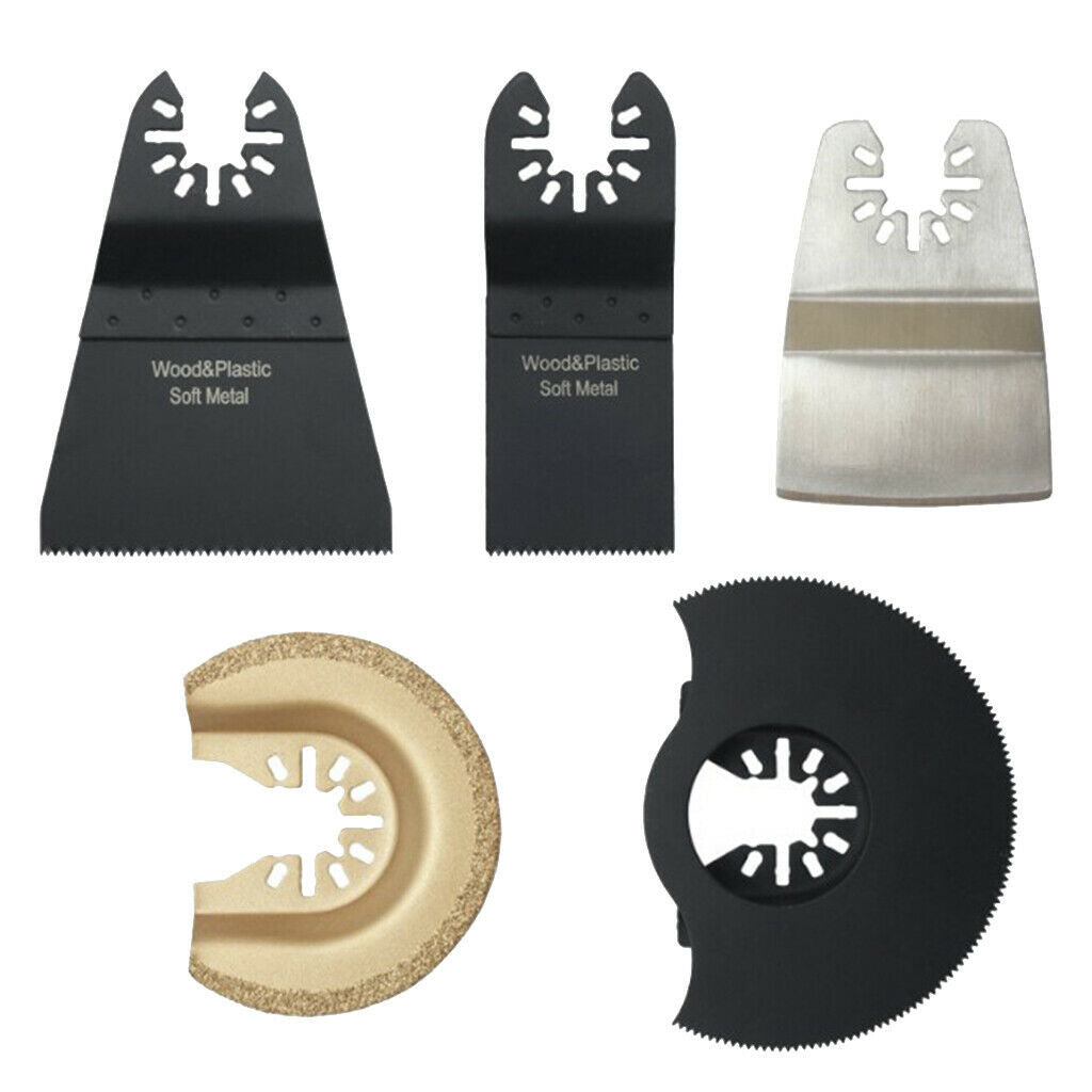16Pcs/Set Metal Oscillating Quick Release Saw Blades Universal Multi-tool
