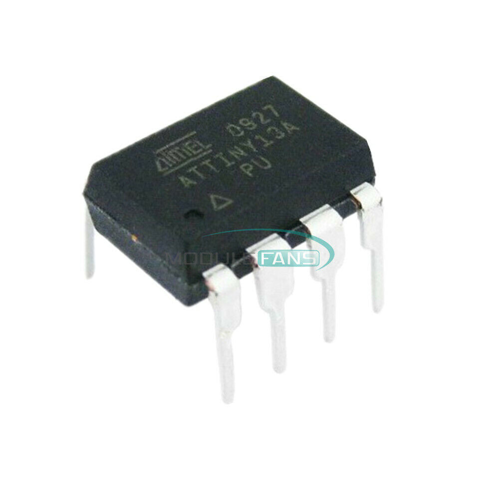 2PCS ATMEL ATTINY13A-PU TINY13A-PU DIP-8 CHIP IC ATTINY13A-PU