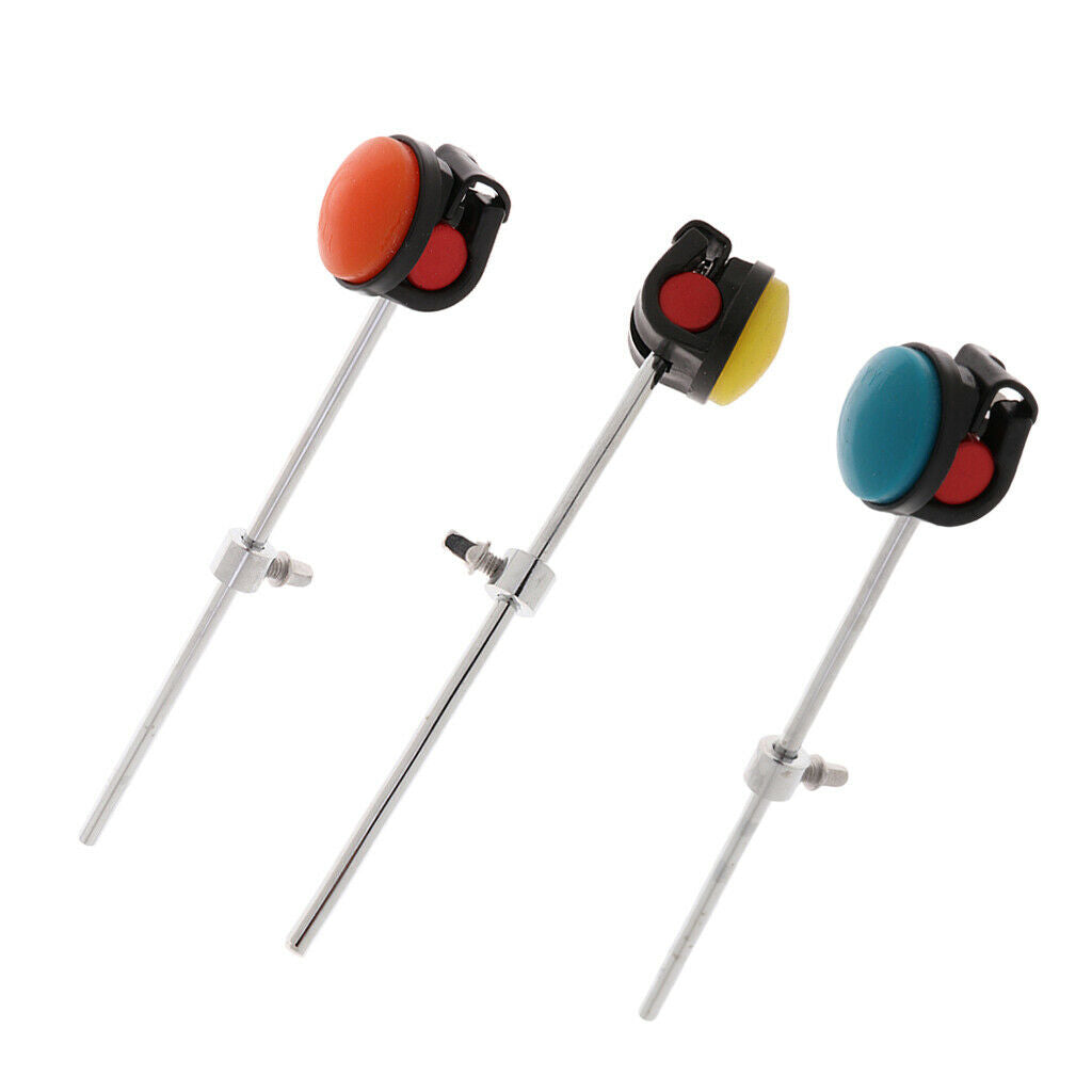 3pcs Drum Pedal Hammer Serious Thump And Feels Great On Your Pedal