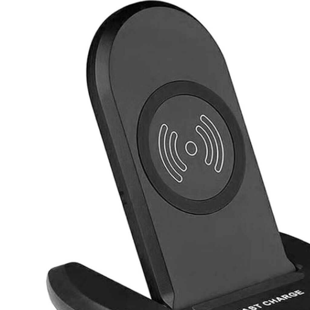 Foldable Wireless Charger,Cellphone Stand Station Wireless Charging Pad for