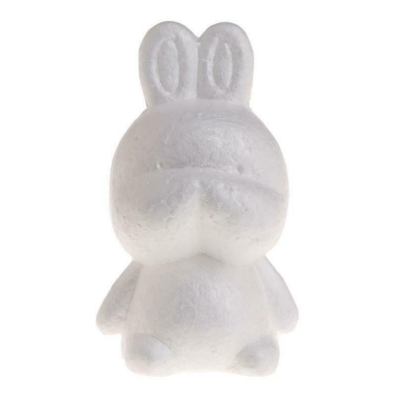 Modeling Rabbit White Polystyrene Foam Balls Styrofoam Crafts For DIY Christmas