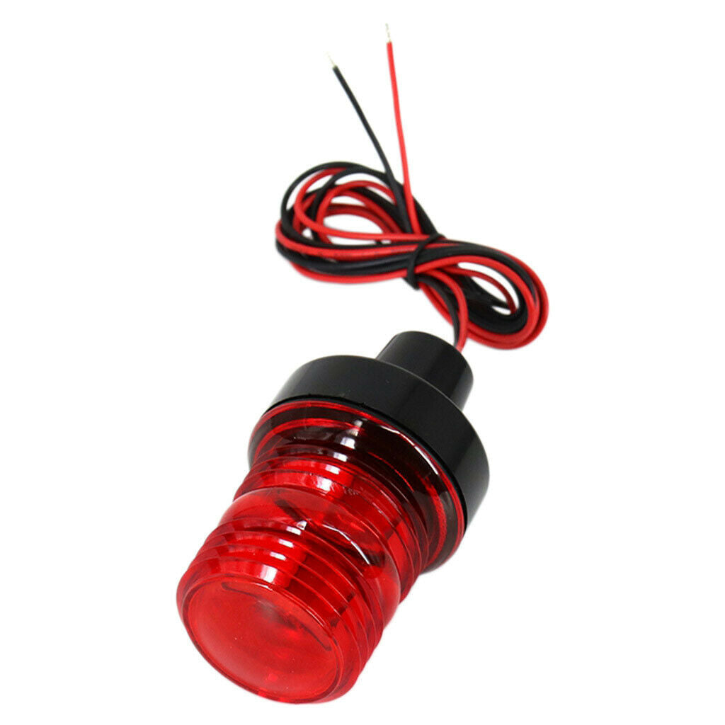 Waterproof All Round Marine Red Anchor Light 5W Navigation Light 360 Degree