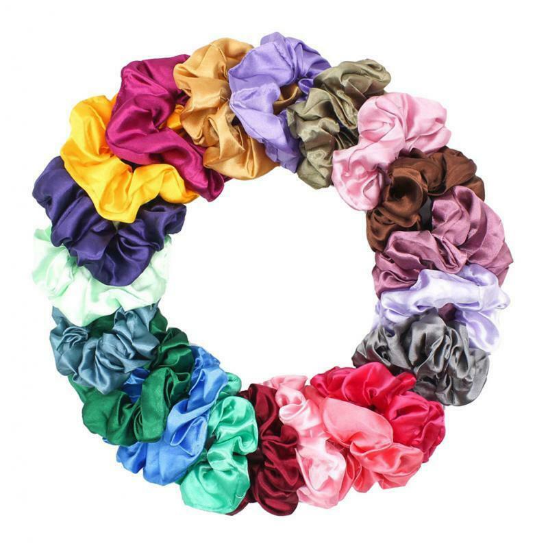 Set of 20   Hair Ties Bobbles Hairbands Elastics Hair Scrunchy
