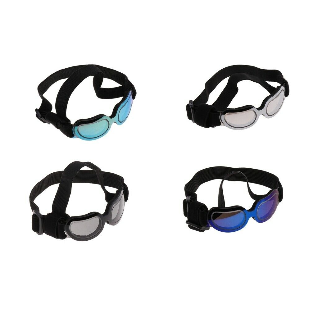 Adjustable Anti-Wind Goggles Pet Dog Eye Protection UV Sunglasses Colorful