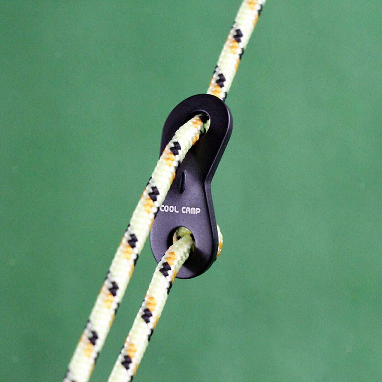 20pcs Guyline Cord Adjusters Wind Rope Buckle for Camping Hiking Outdoors