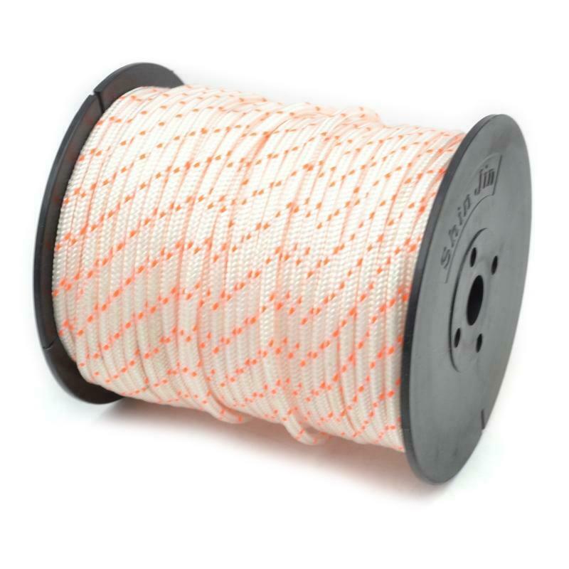 50m 3mm Nylon Pull Starter Rope Recoil Engine Start Cord for Trimmer Lawn Mower
