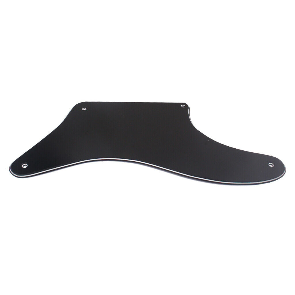 Guitar Pickguard for The Cabronita Caster Parts 3 Layers Durable Black