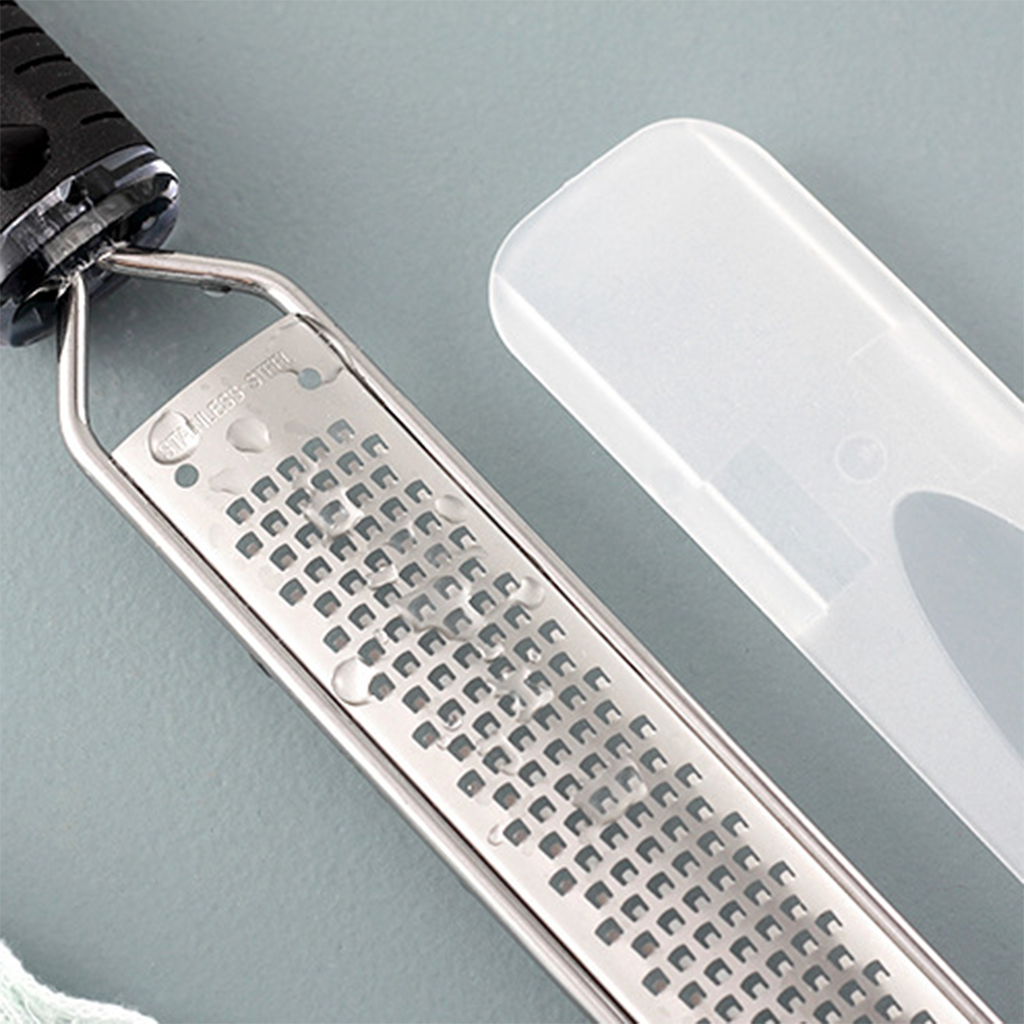 1Pcs Ginger Grater Cheese Grater Zester Hand Held Flat Grater Stainless Steel