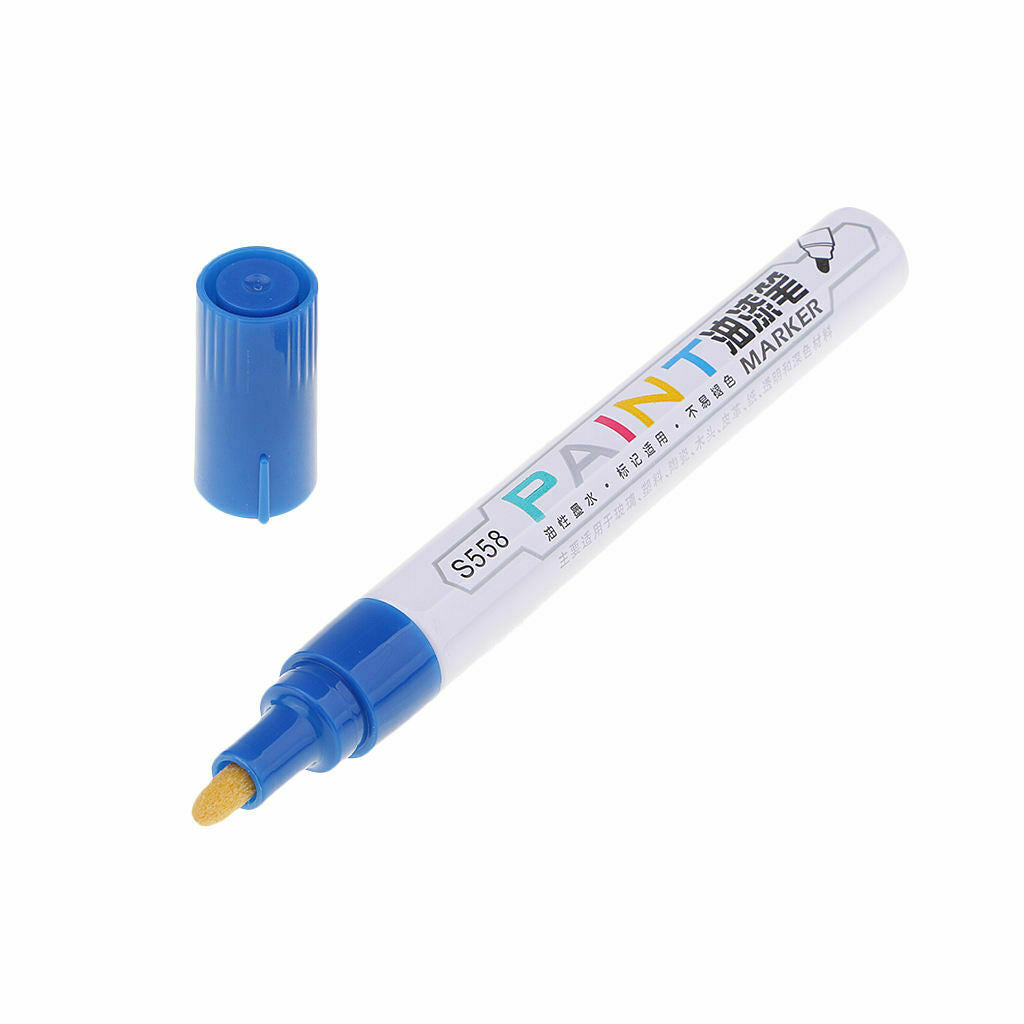 8 COLOR TYRE PERMANENT MARKER PEN PAINT WATERPROOF RUBBER TIRE TREAD MARKING