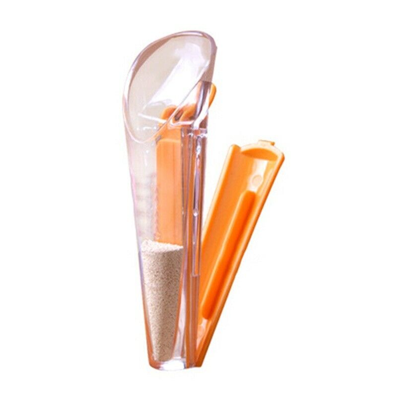 1X(Yeast Measu Cup, Yeast Weigher Measu Cup with Sealing Clip Kitchen Gadgets 5)