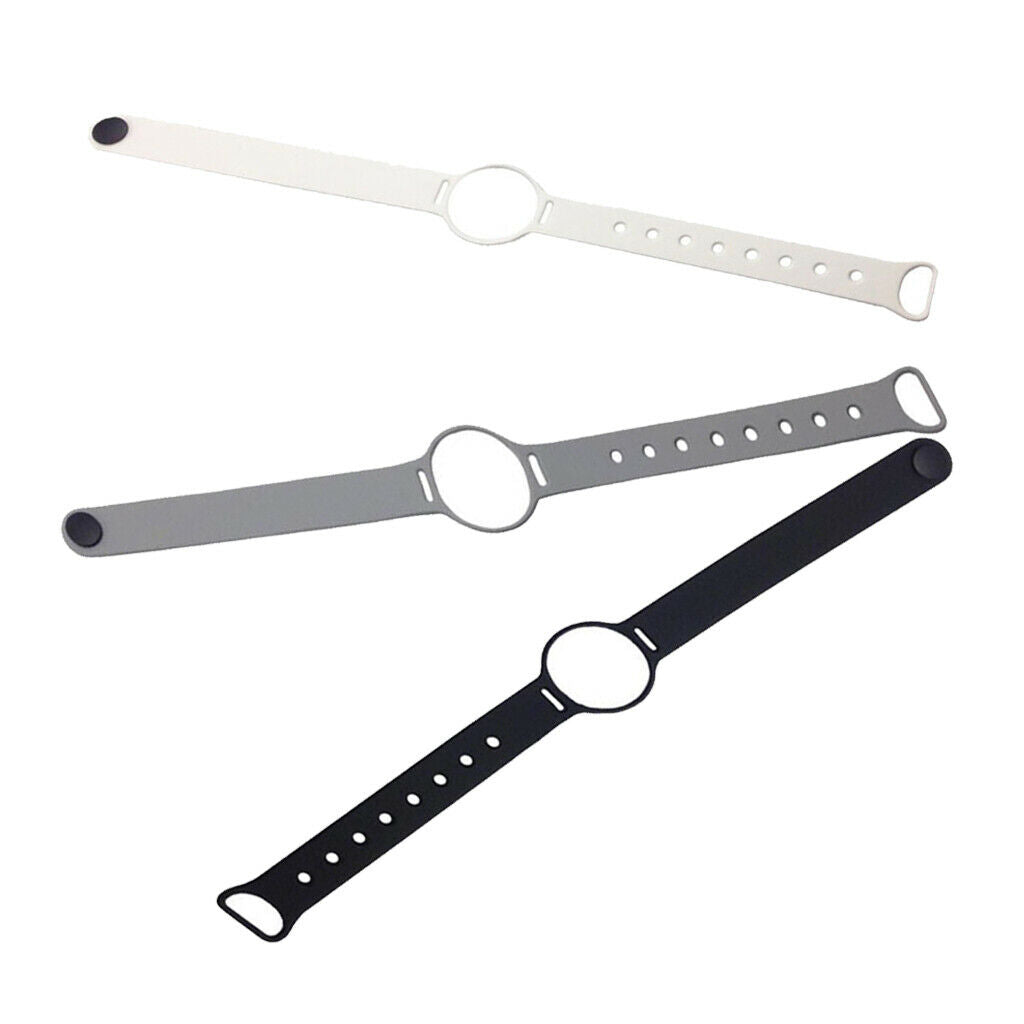 2Pcs TPE Watch Band Bracelet Wrist Strap Assembly for MISFIT SHINE 2 Smart Watch
