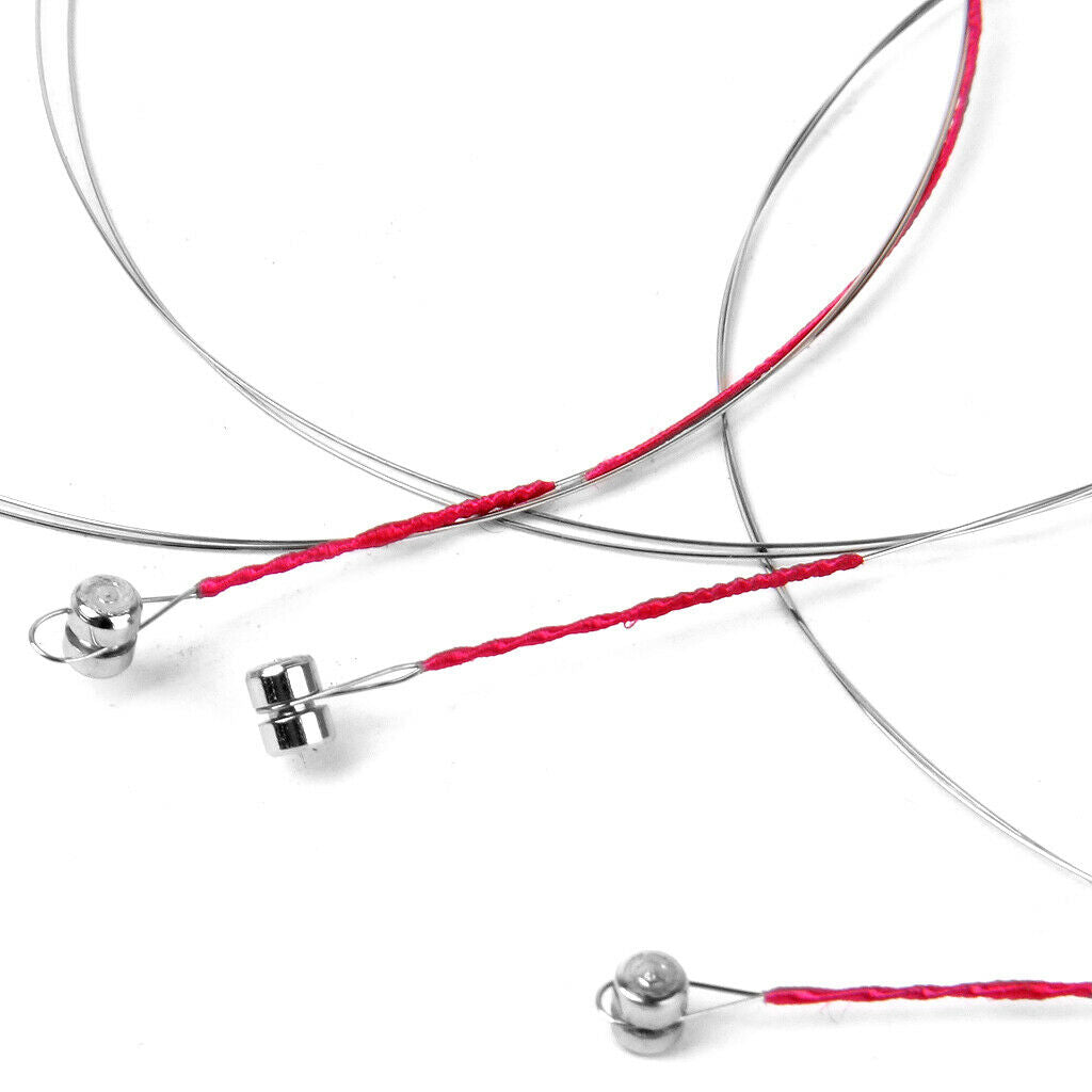 4 Metal Violin String Fine Adjuster Tuners+ 5pcs E Strings for 3/4 4/4 Violin