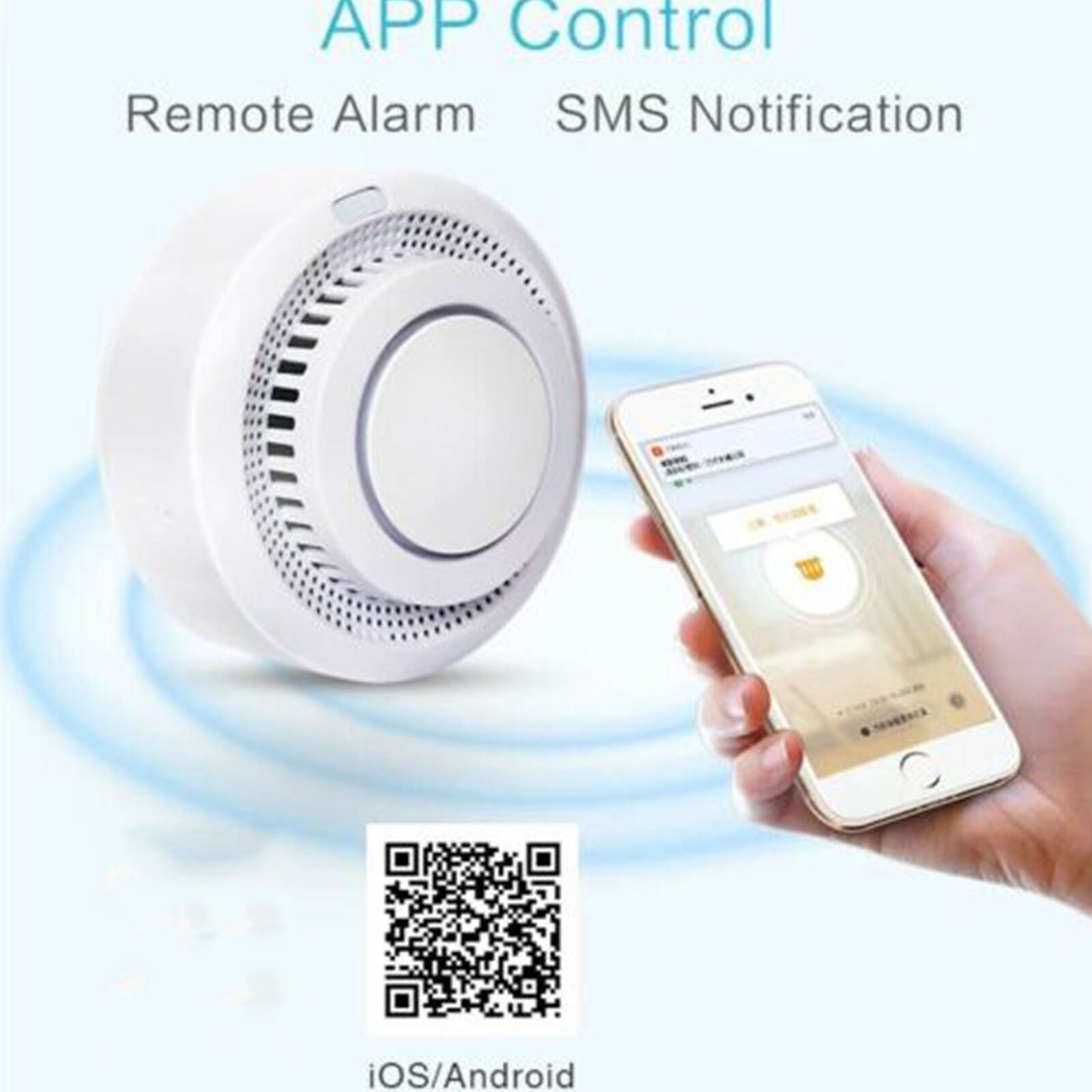 WiFi Alarm Fire Protection Detector house Combination Fire