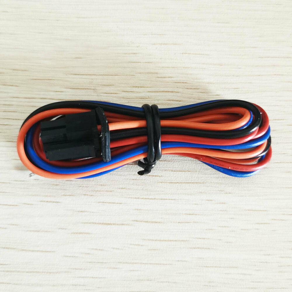 black water temp gauge with sender 100-250F 40-120C 287.4-22.4 ohms 7 colors led