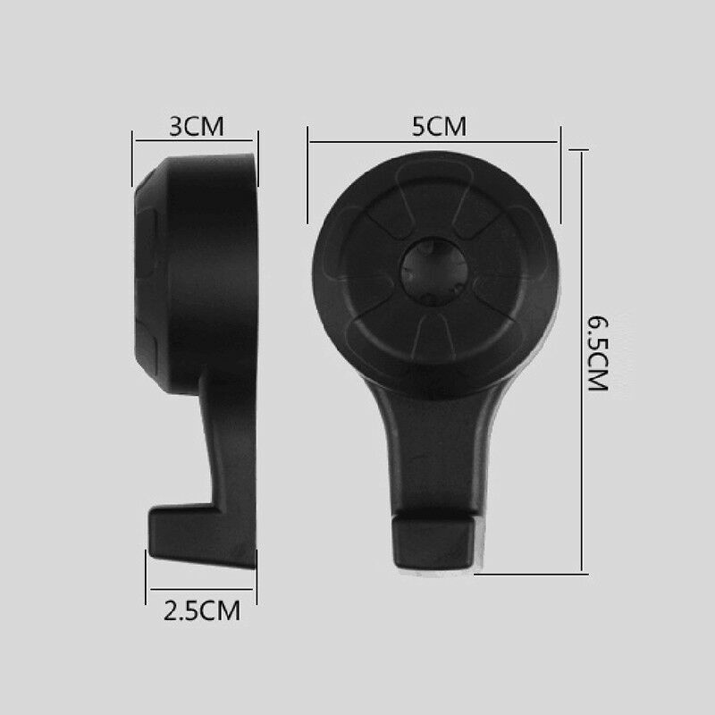 2Pcs Vehicle Car Seat Headrest Shopping Bag Coat Hanging Holder Hanger Hook DD