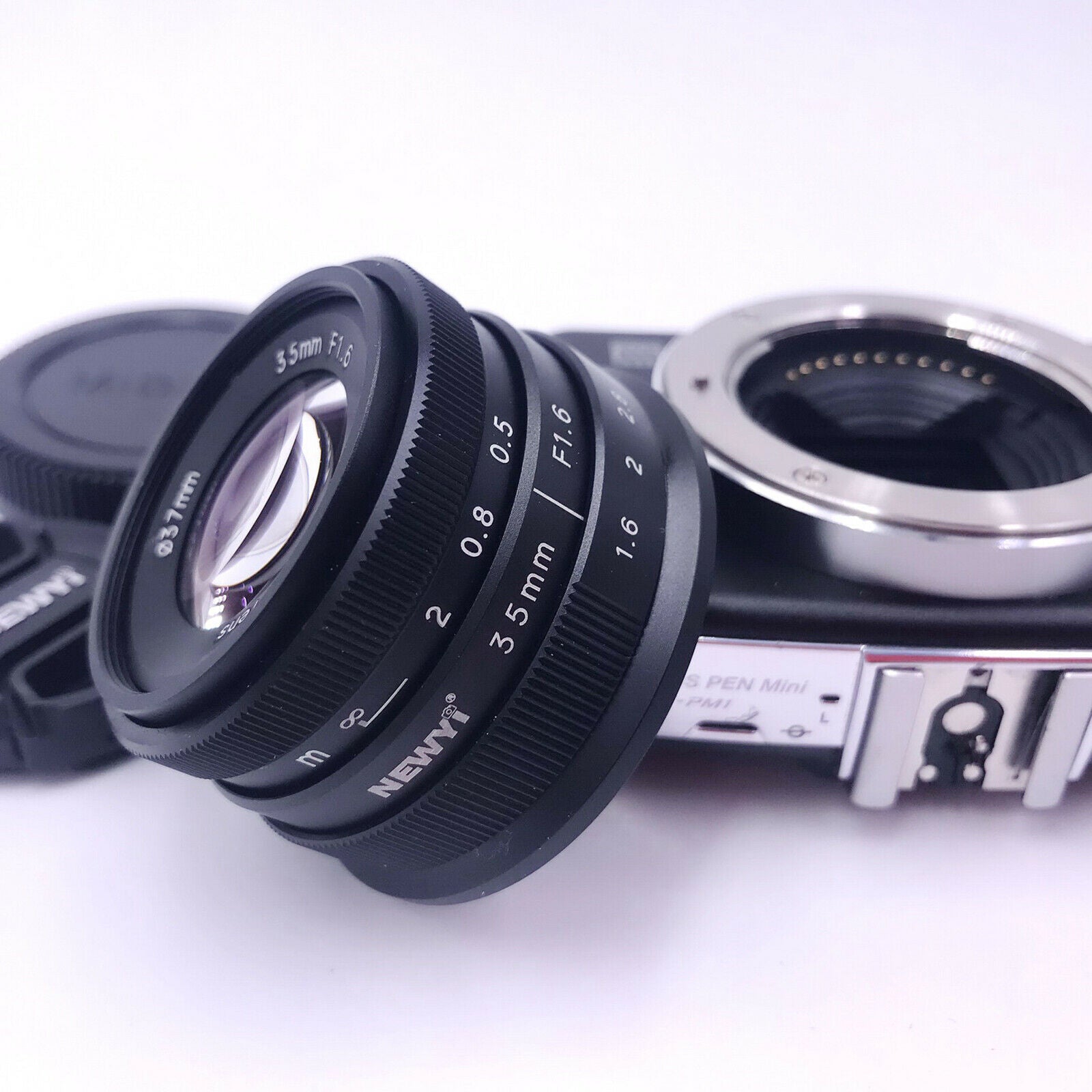 35mm f/1.6 APS-C Lens for Panasonic G2 G3 G6 G7 G9 G85 GF2 GF8 GX8 GH3 GH5