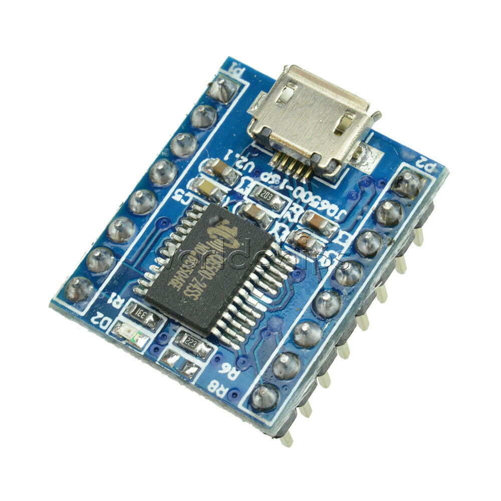 JQ6500 Voice Sound Module USB Audio Decoding Board 16M UART Serial TTL