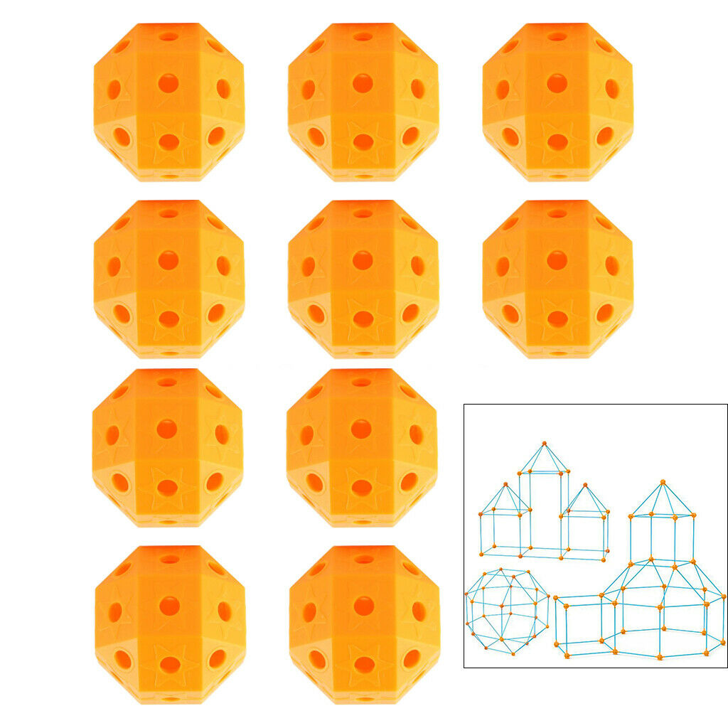 1Set Building Toys Accessory Kids Accessories for Kids Children Orange Ball