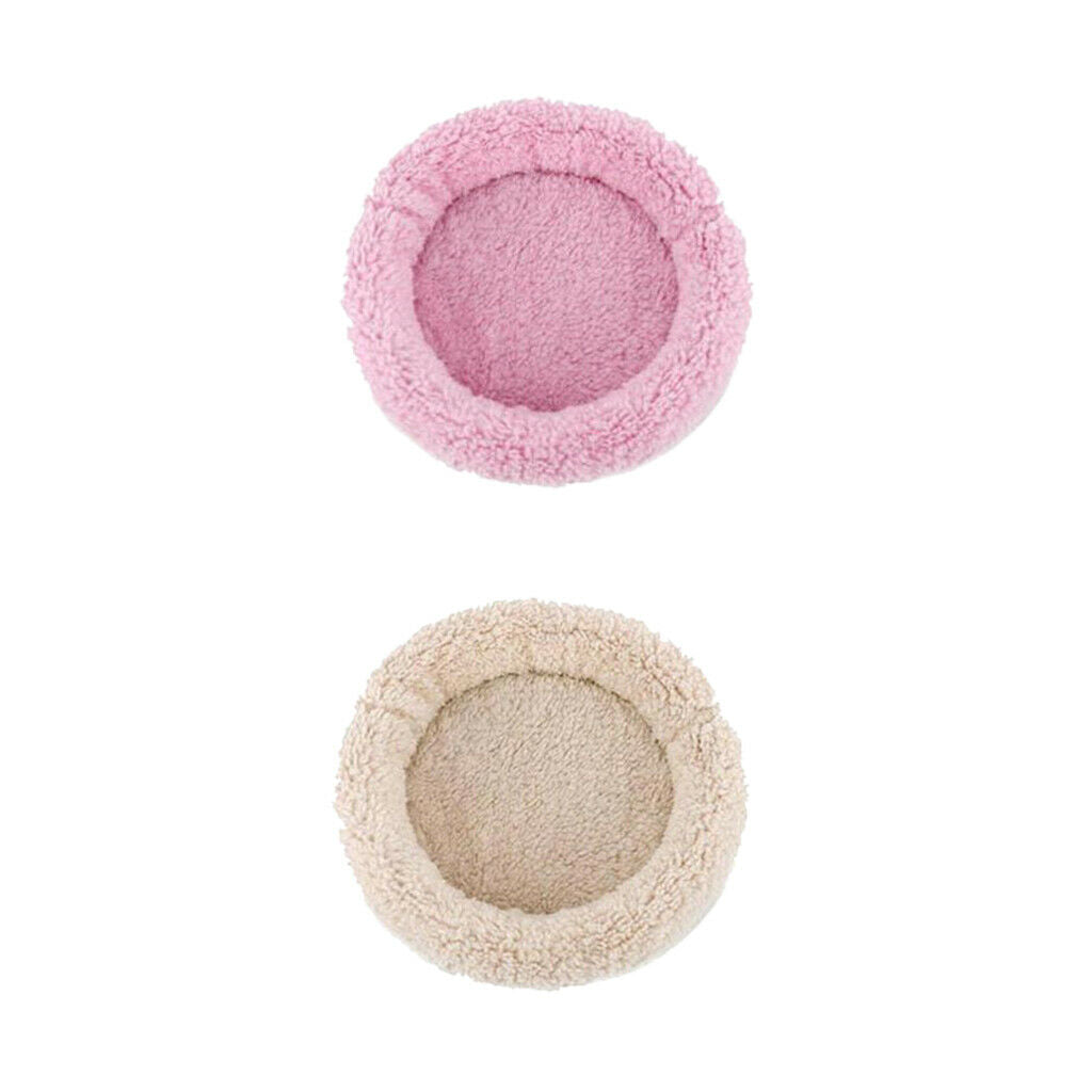2 Piece Fleece Hamster Mat Sleeping Bedding Cushion Pad Small Animal Guinea Pig